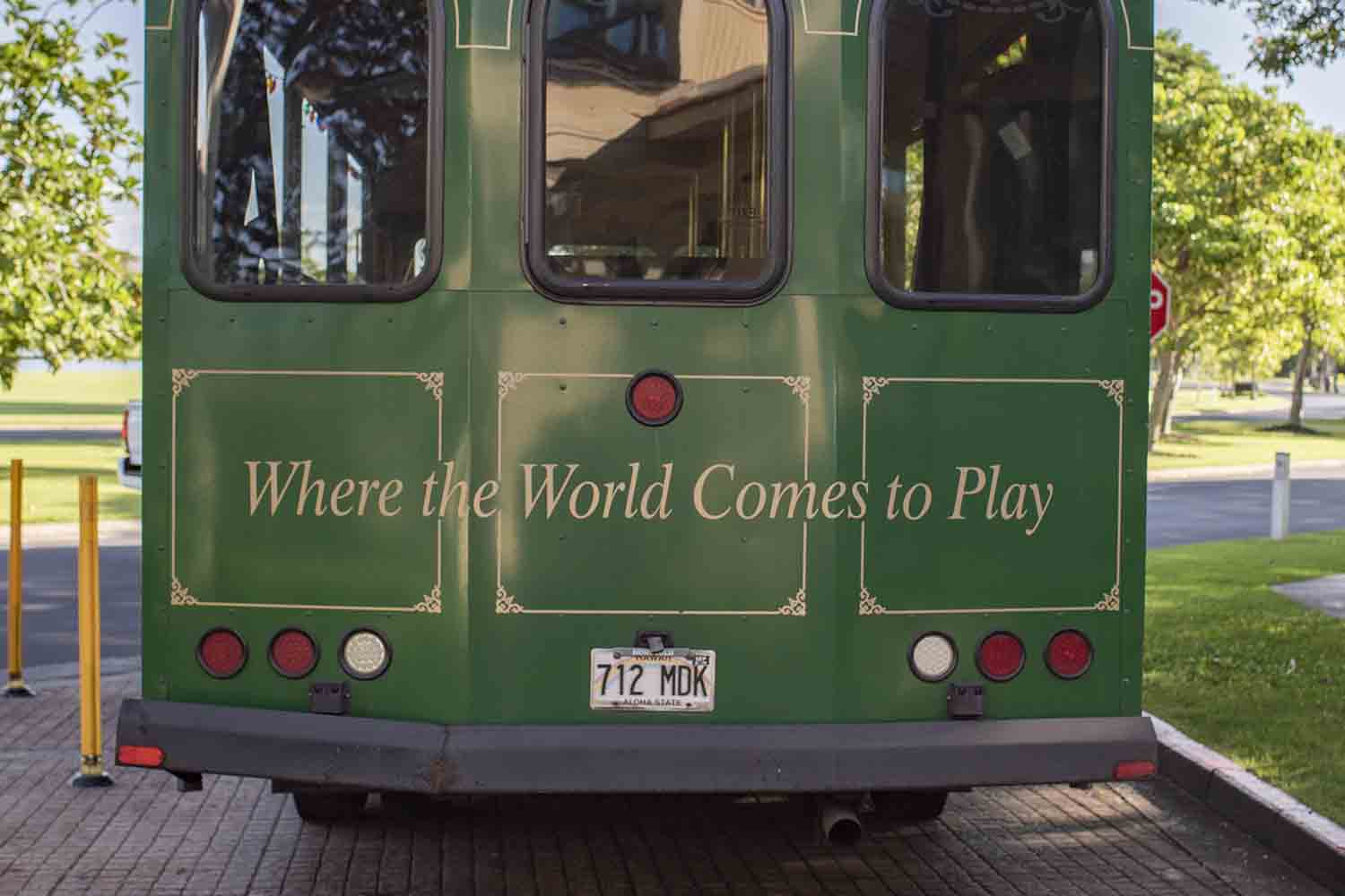 Where the World Comes to Play Kaanapali Trolley