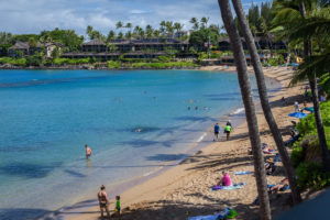 View of Napili Kai from Napili Bay