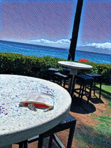 Royal Lahaina Beach Bar Seating