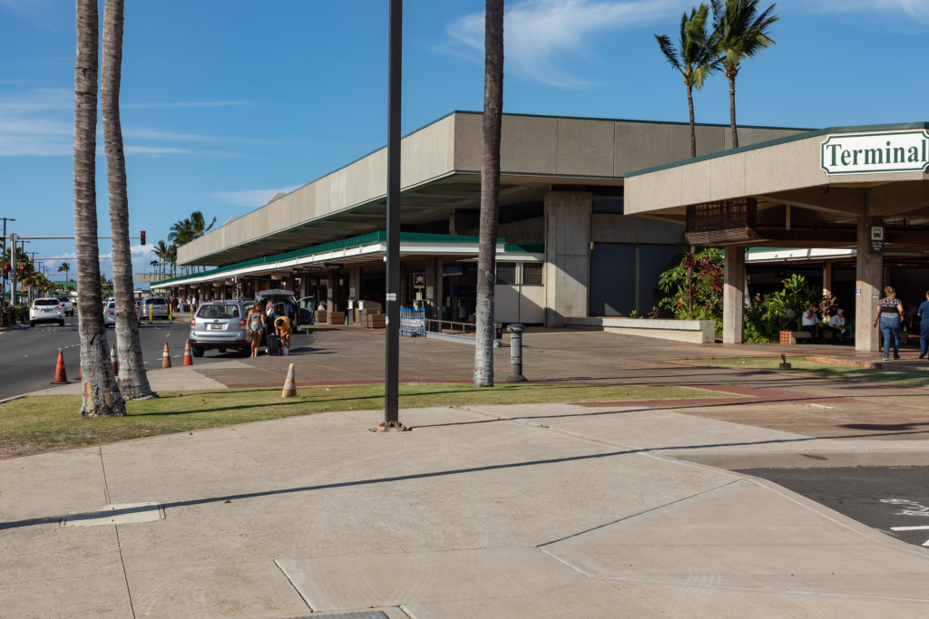 Maui Kahului OGG Airport Main Entrance