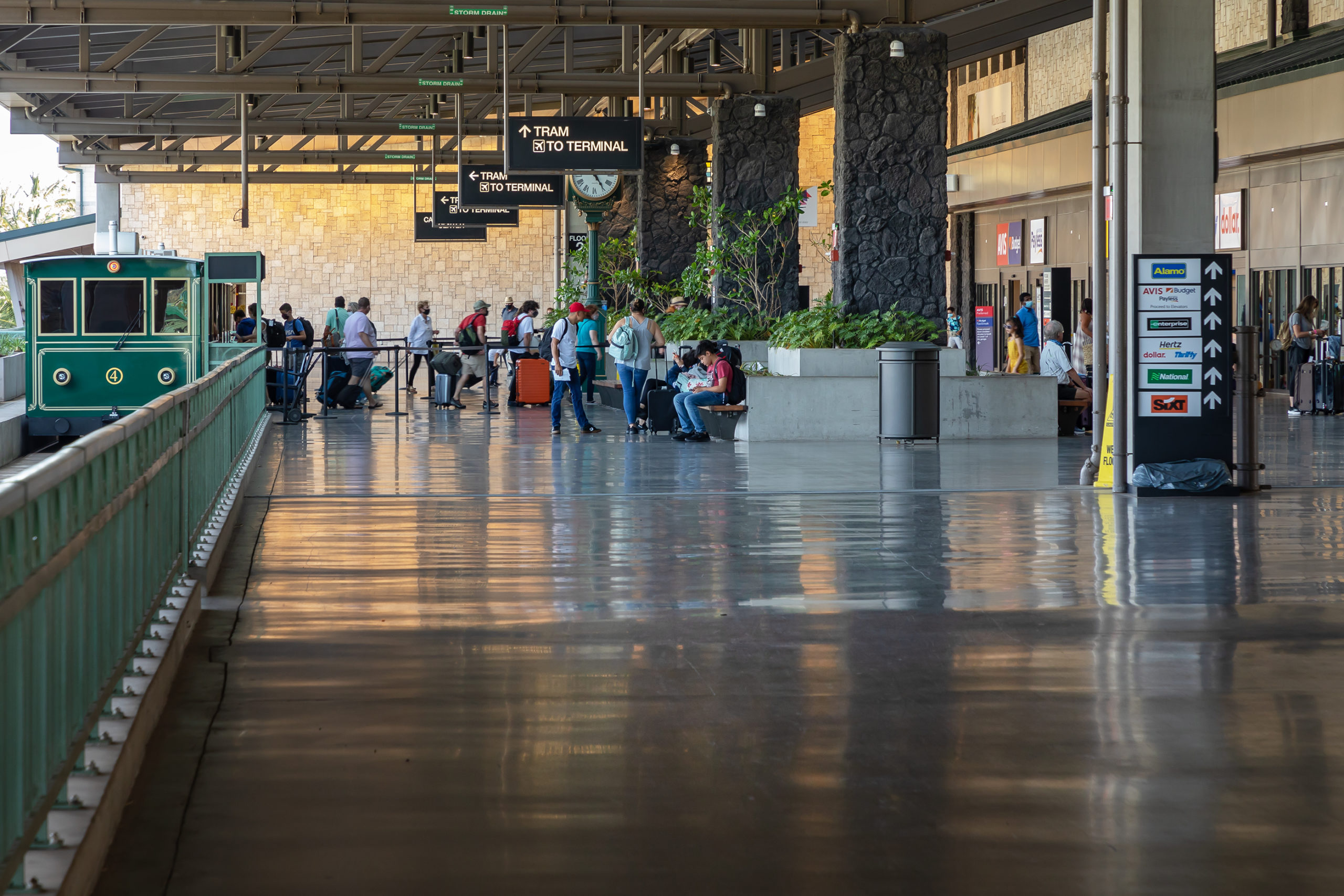 Maui Kahului OGG Airport Main Entrance