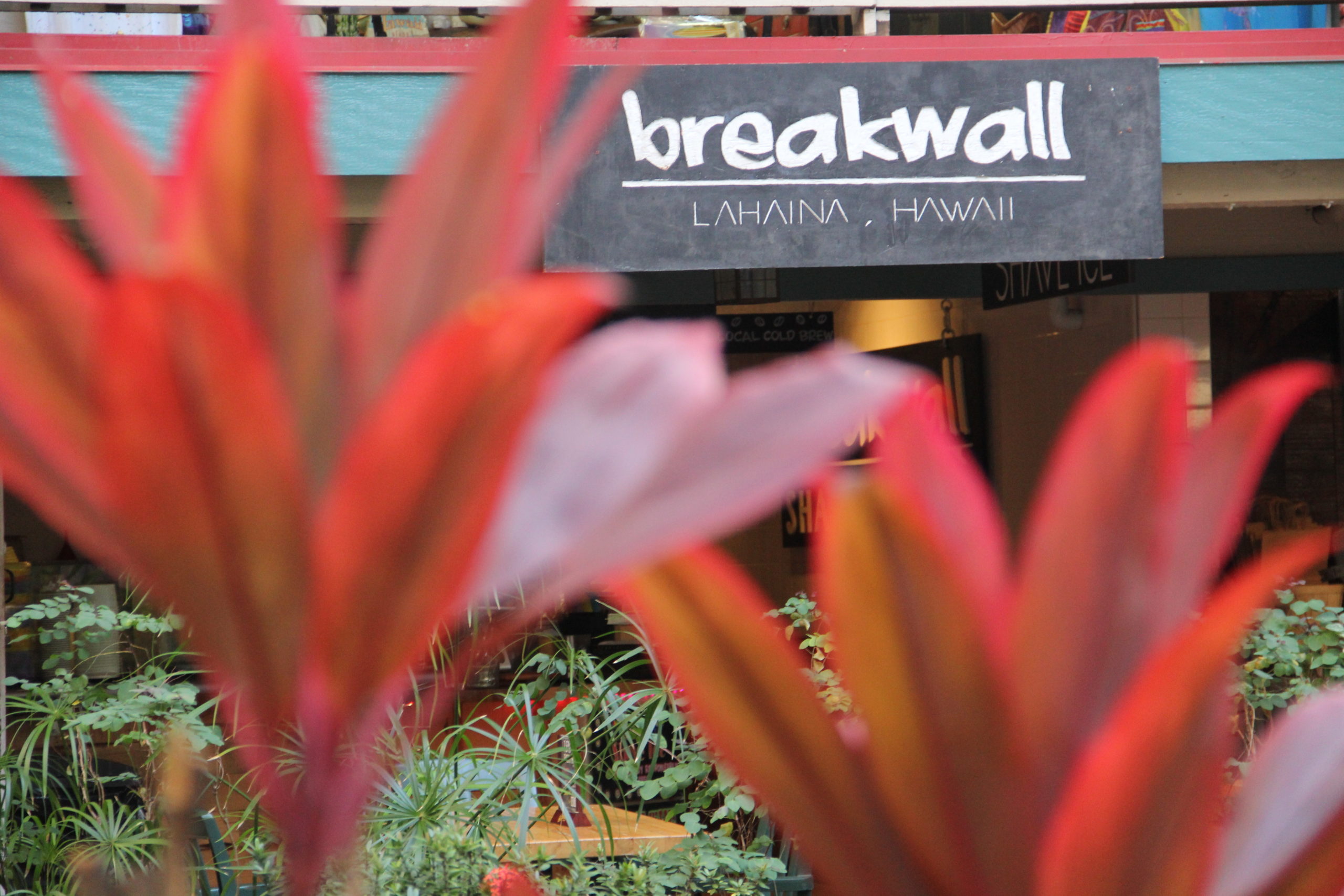 Breakwall Shave Ice Co, Lahaina Maui Restaurant