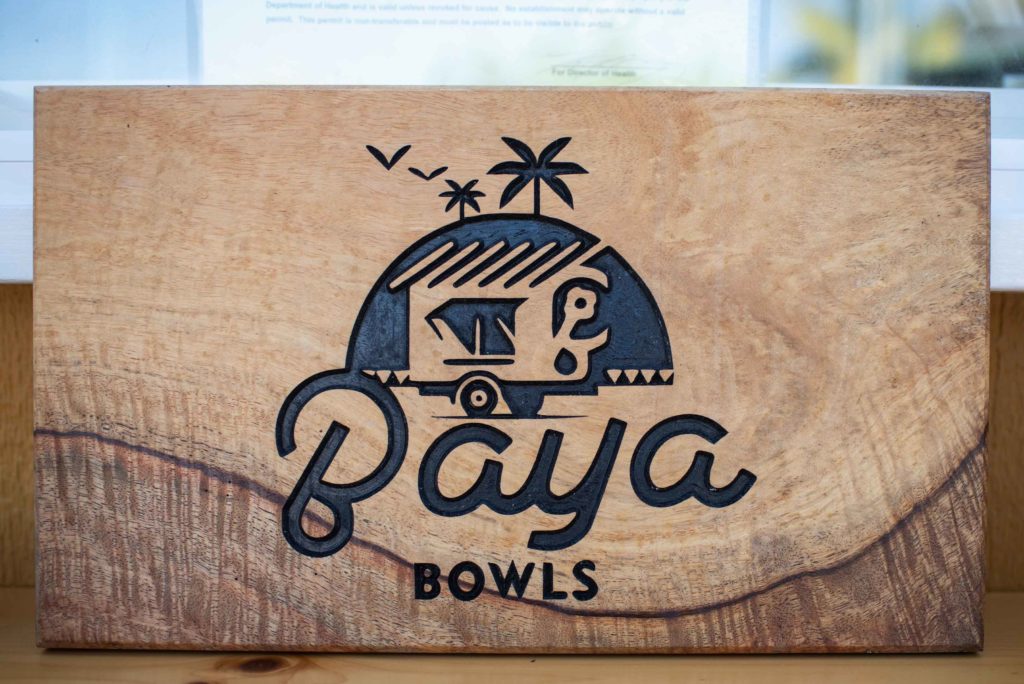Baya Bowls Sign