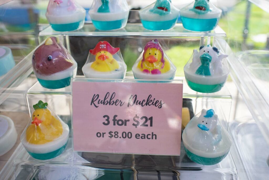 Rubber Ducky Soaps from Paradise Garden