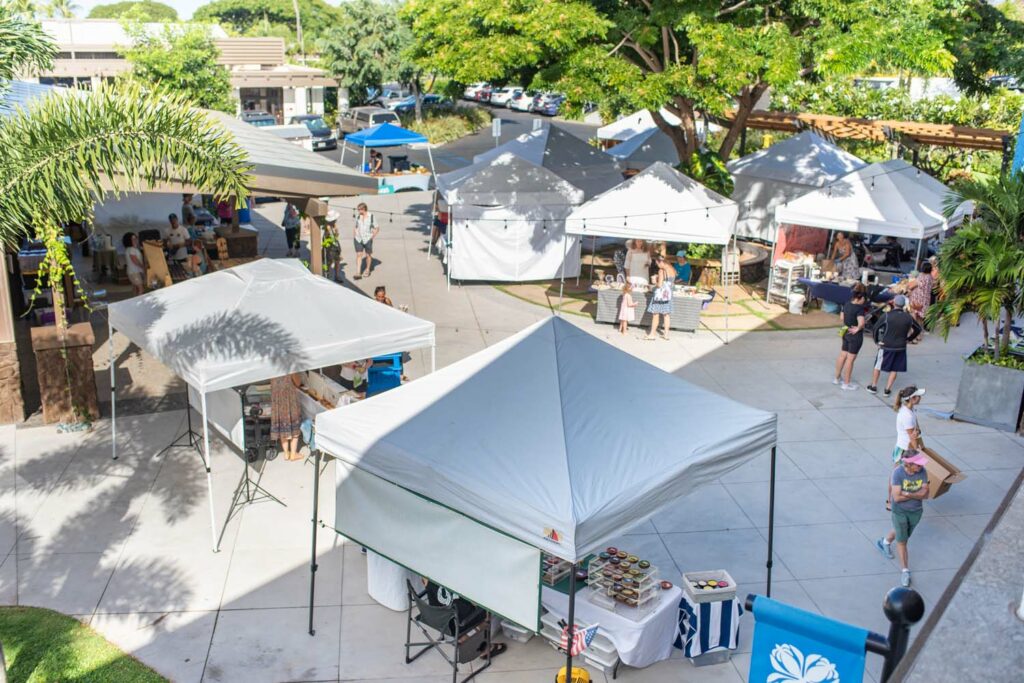 Food and Craft Vendors at Wailea Farmers Market