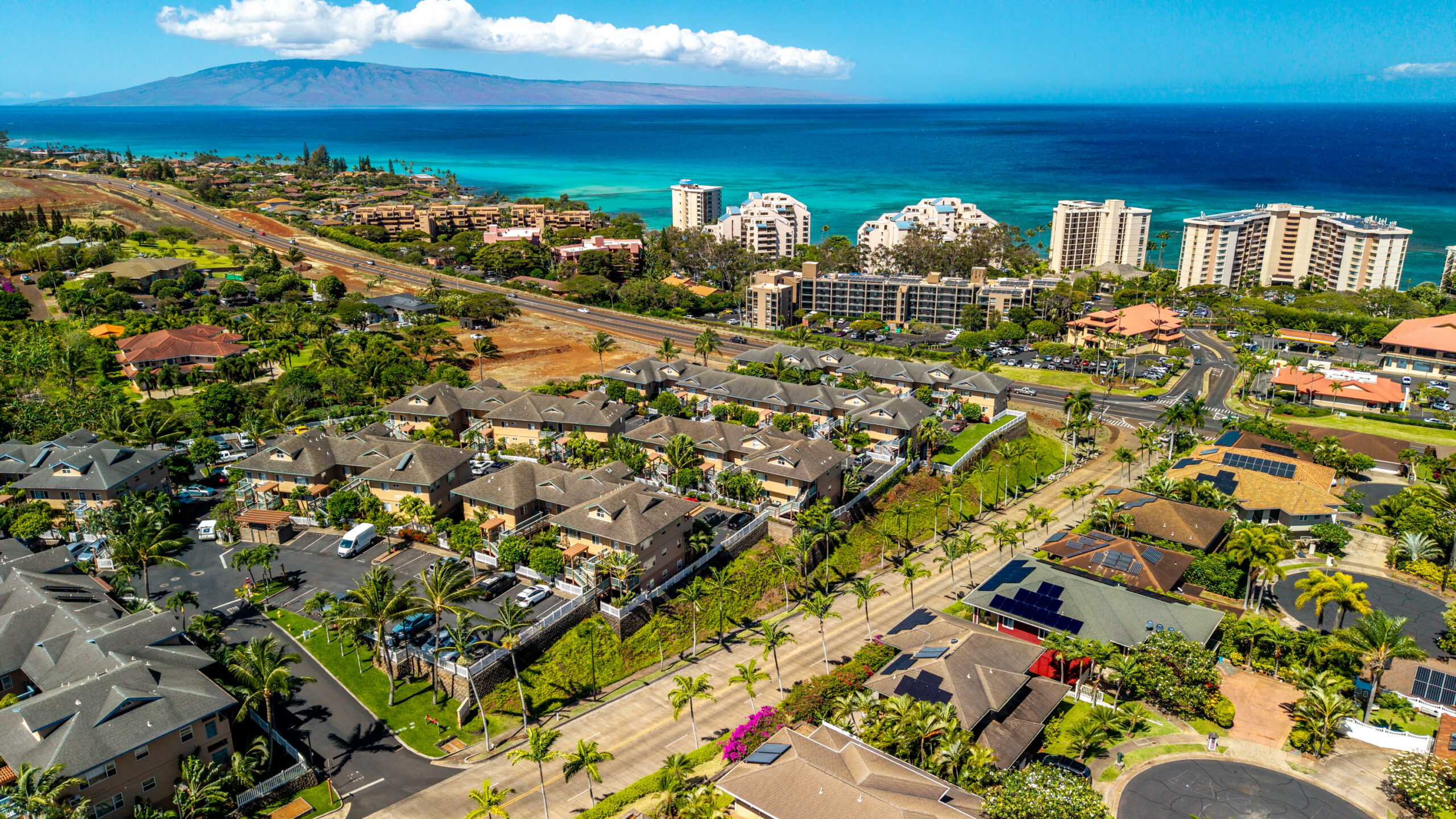 Villas at Kahana Ridge Aerial Views, Maui Villas at Kahana Ridge Aerial Views, Maui