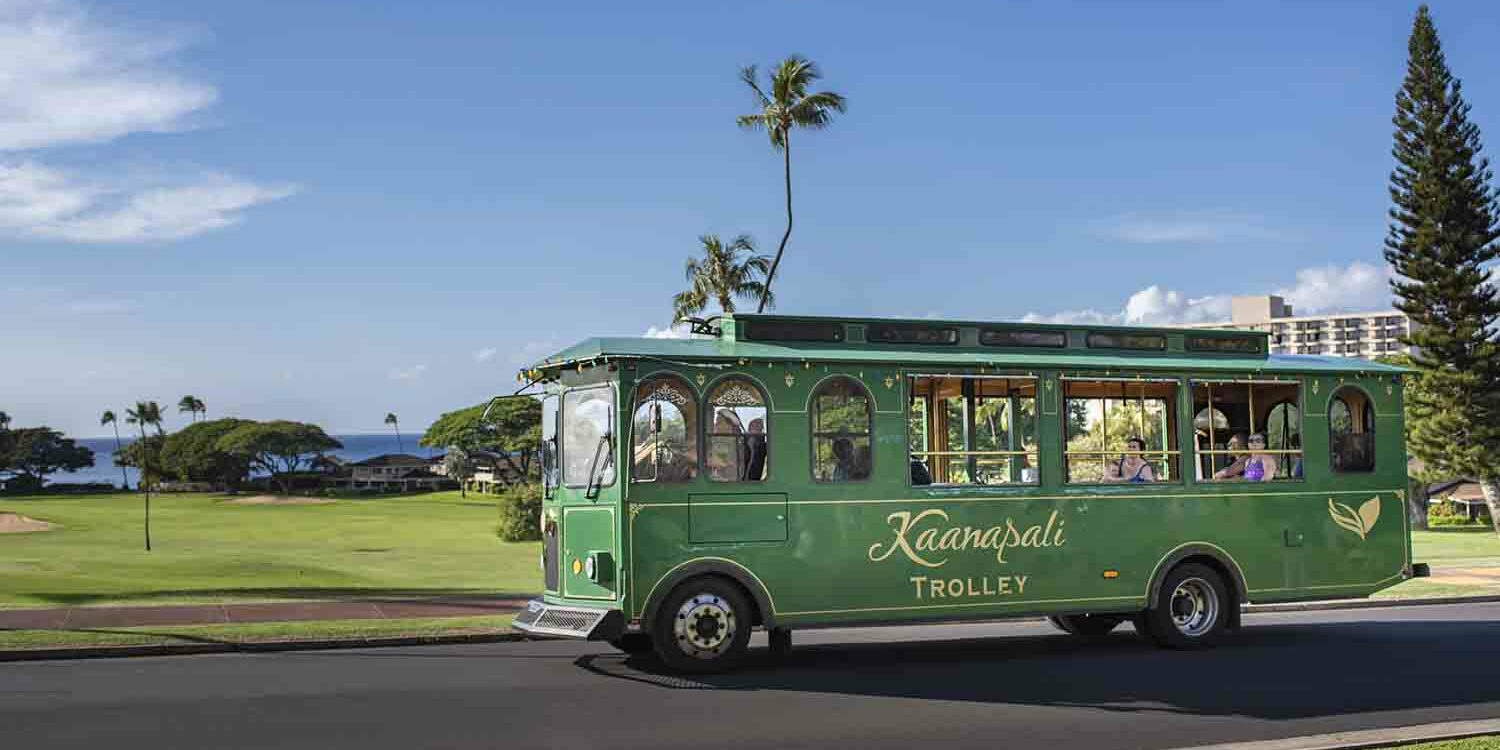 Kaanapali Trolley in Kaanapali Maui
